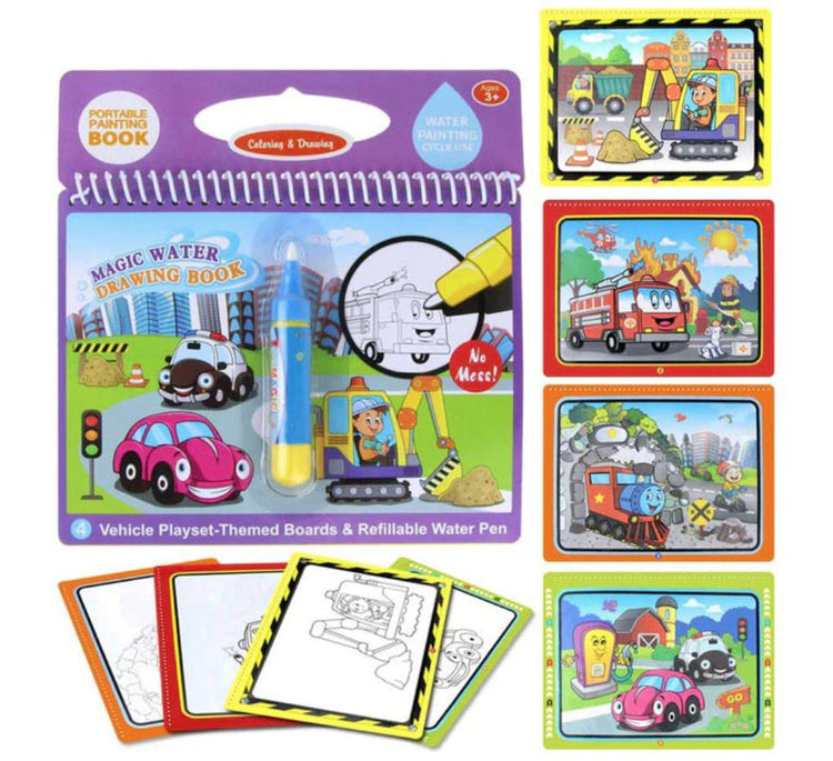 Magic Water Drawing Book