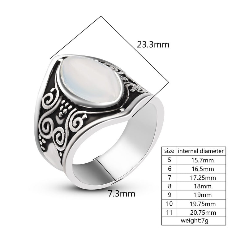 Avery - Bohemian Vintage Silver Ring