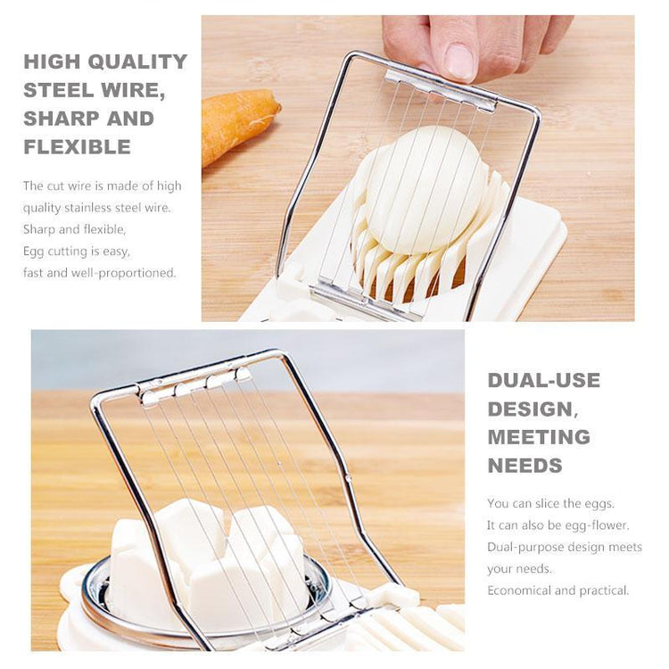 2 in 1 Multi-Function Egg Cutter(2 Pcs)