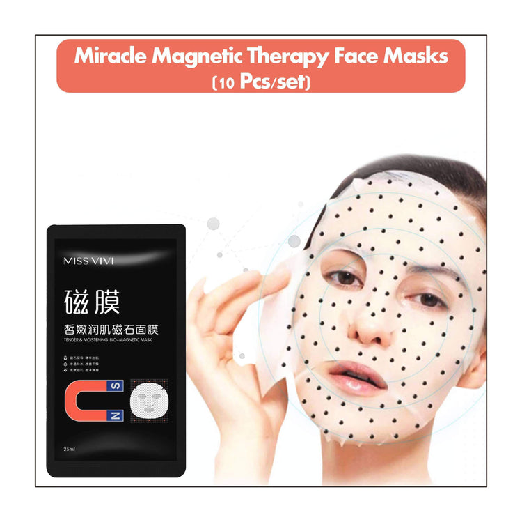 Miracle Magnetic Therapy Face Masks (10 Pcs/set)