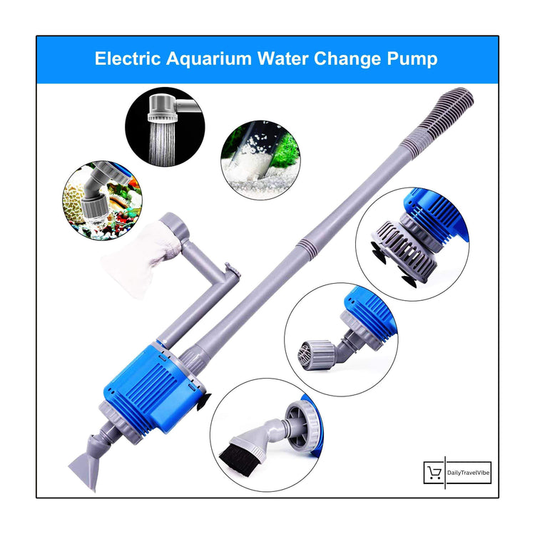 Electric Aquarium Water Change Pump