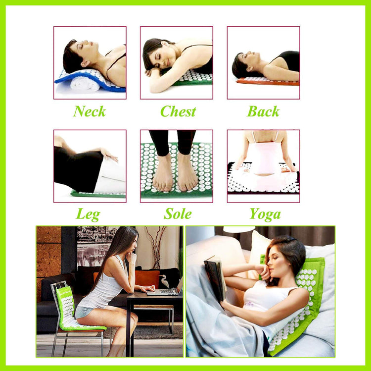 Miracle Acupressure Yoga Mat Set