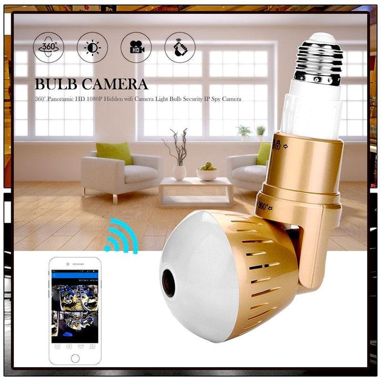 Light Bulb Wifi Security Camera