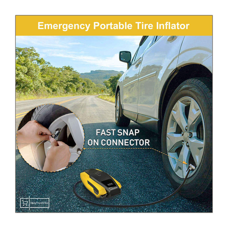 Emergency Portable Tire Inflator