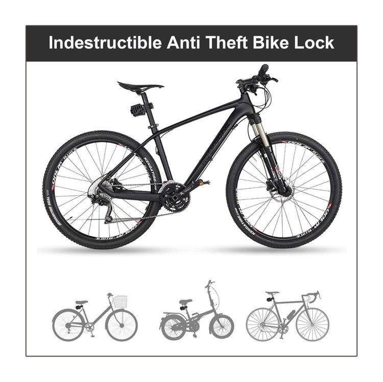 Indestructible Anti Theft Bike Lock