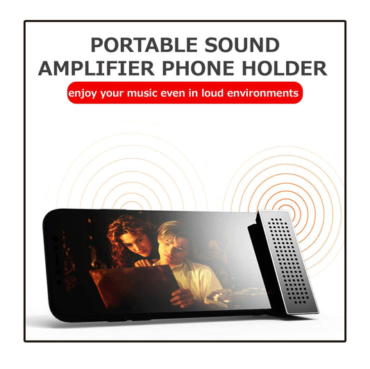 Portable Sound Amplifier Phone Holder