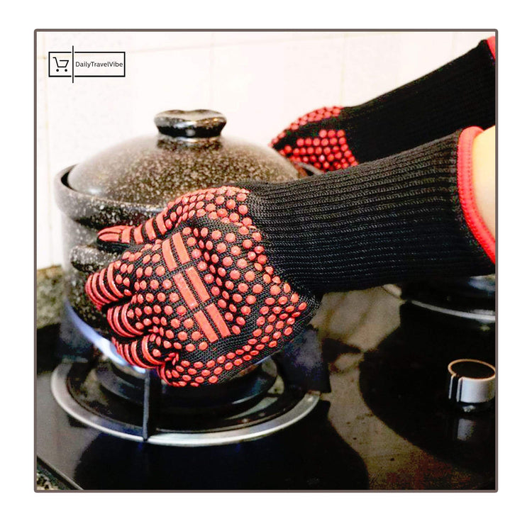 Fireproof Heat Resistant Gloves (1 Pcs/Set)