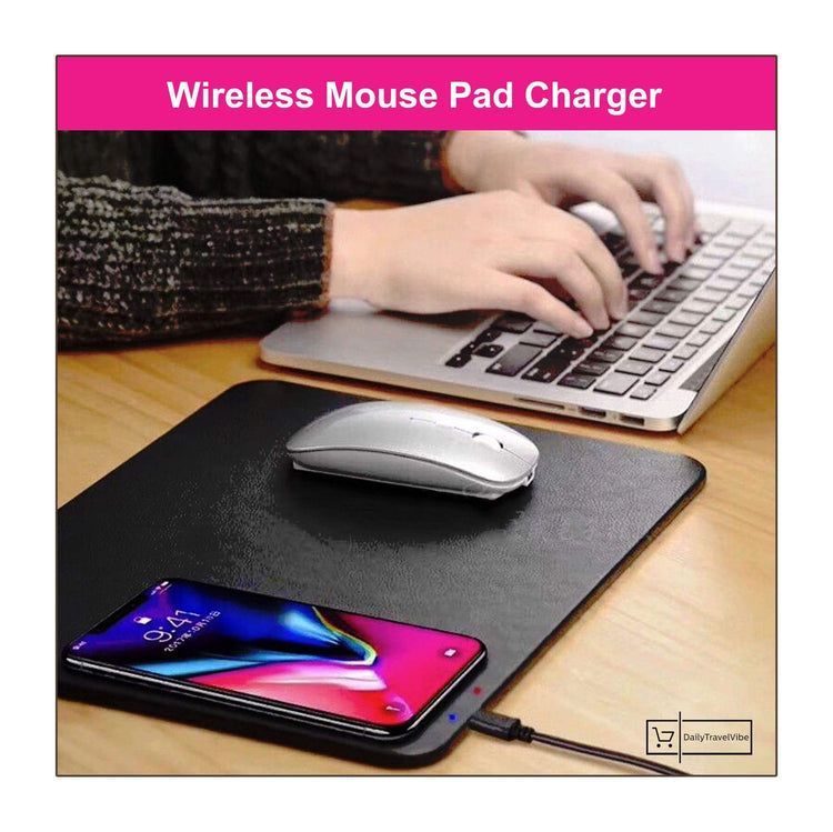 Wireless Mouse Pad Charger