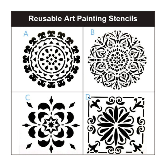 Reusable Art Painting Stencils