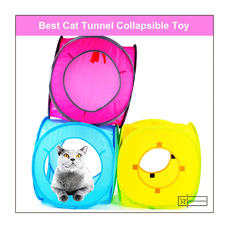 Best Cat Tunnel Collapsible Toy