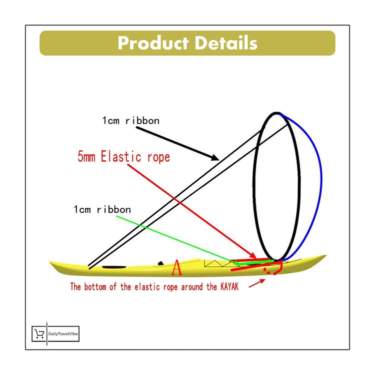 Air Kayak Foldable Sail