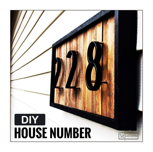 DIY House number