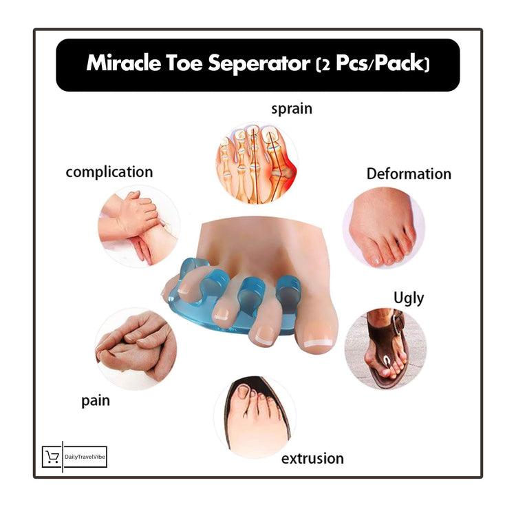 Miracle Toe Separator (2 Pcs/Pack)