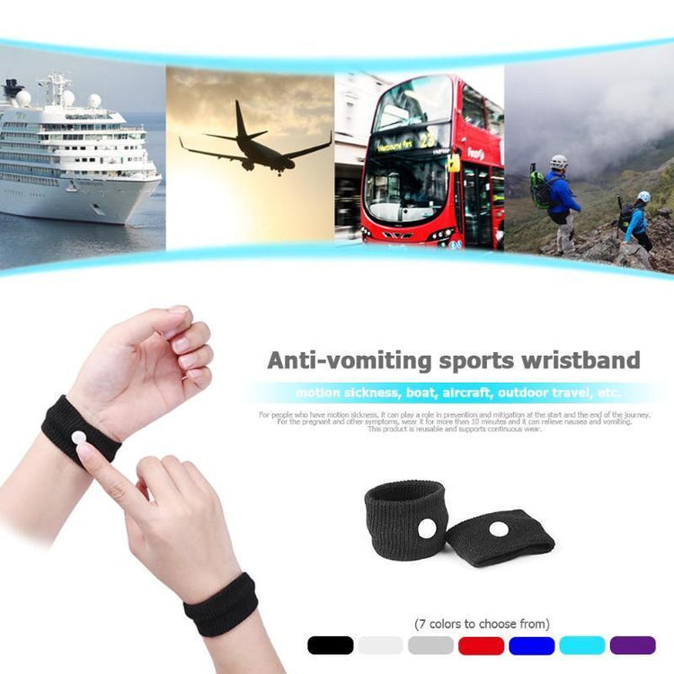 Anti-Nausea + Motion Sickness Bracelet (1 Pair)