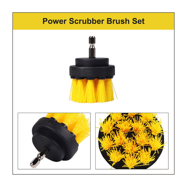 Power Scrubber Brush Set