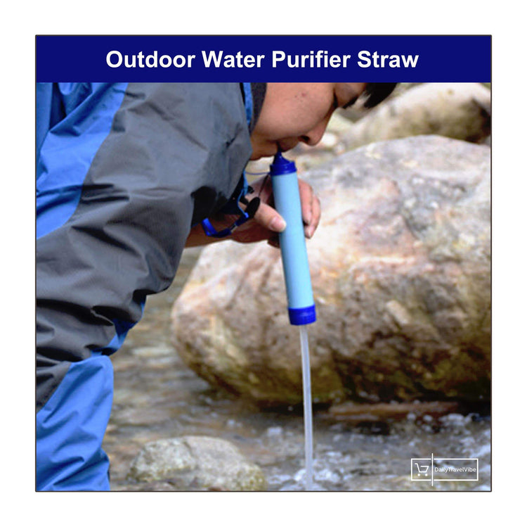 Outdoor Water Purifier Straw