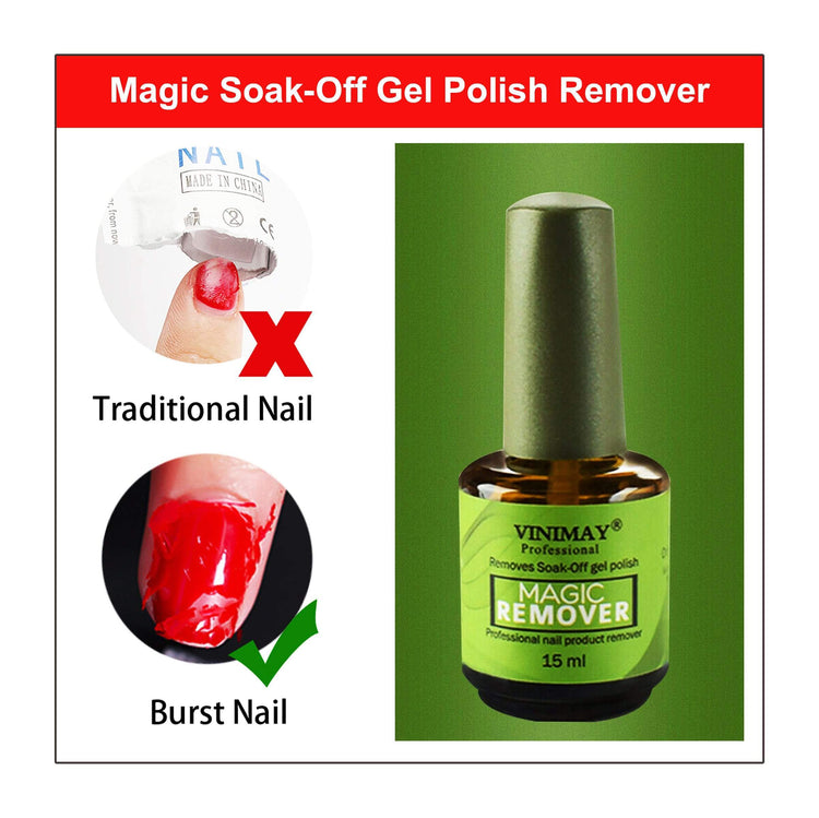 Magic Soak-Off Gel Polish Remover