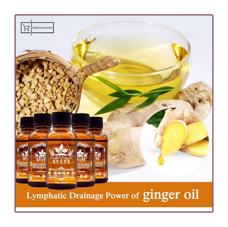 Lymphatic Drainage Ginger Oil