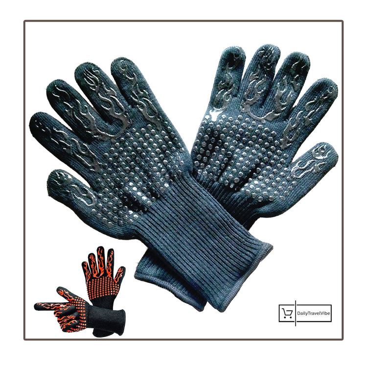 Fireproof Heat Resistant Gloves (1 Pcs/Set)