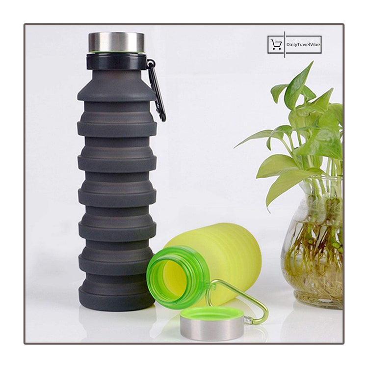 Space-Saving Collapsible Water Bottle