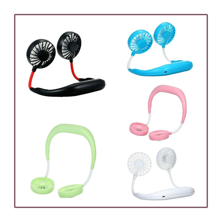 Portable Neckband Fan