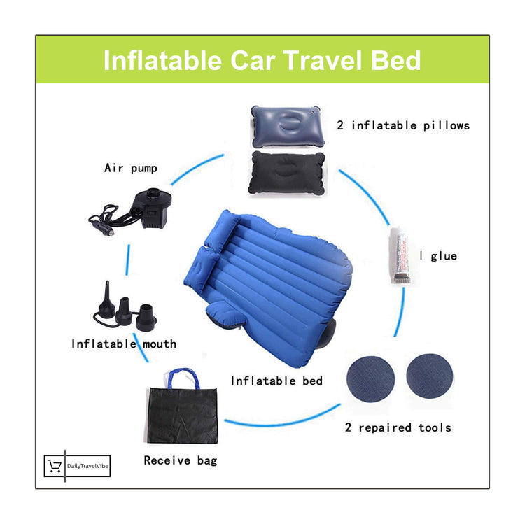 Inflatable Car Travel Bed