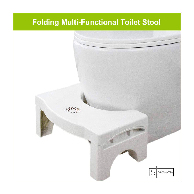 Folding Multi-Functional Toilet Stool