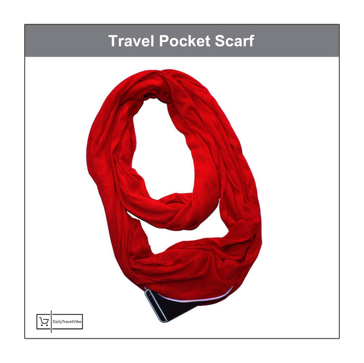 Travel Pocket Scarf