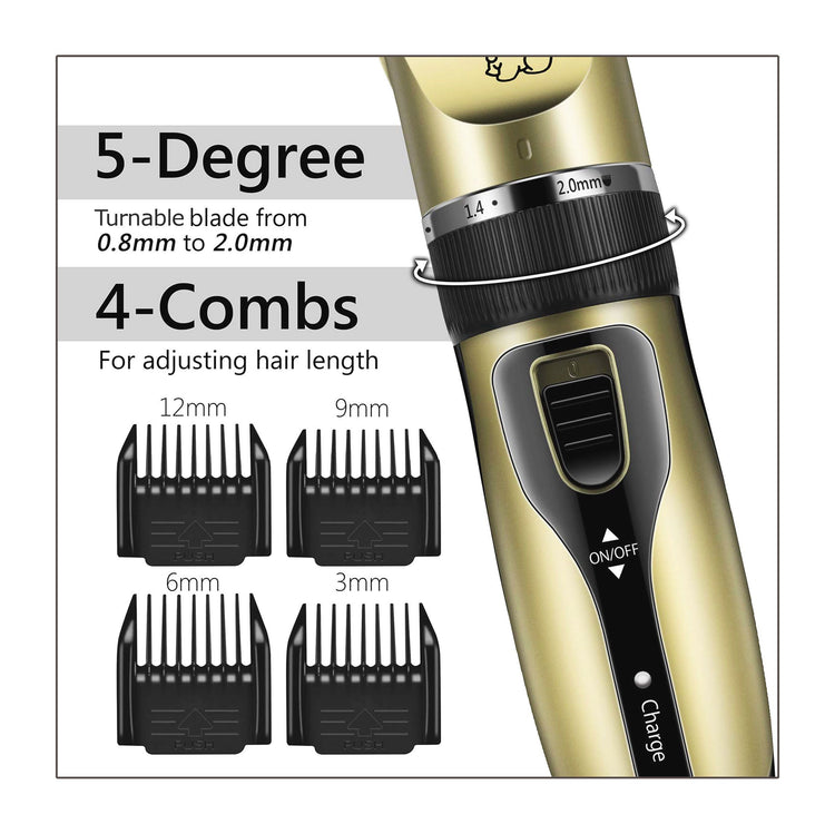 Low Noise Pet Hair Trimmer