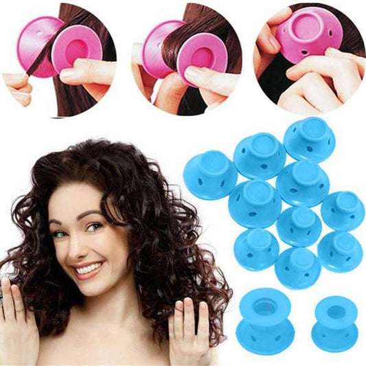 Silicone Magic Hair Curler (10 Pcs/Set)