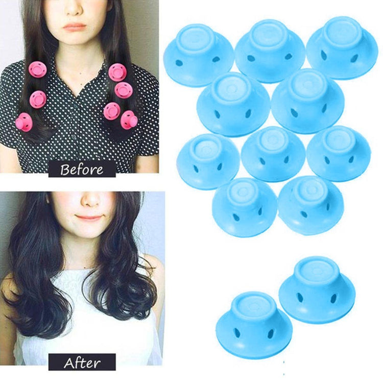 Silicone Magic Hair Curler (10 Pcs/Set)