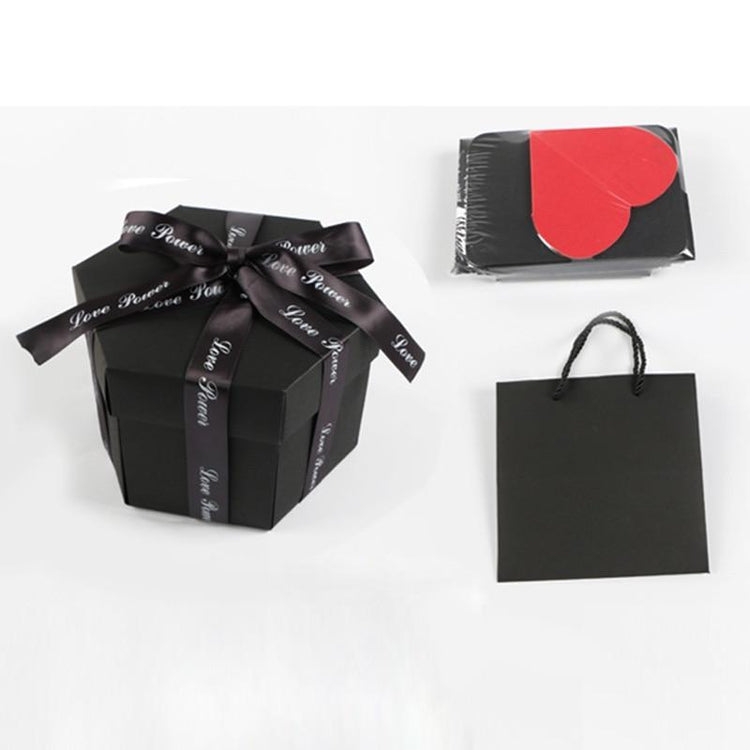 11 Style Hexagonal Customisable Love Photo Album