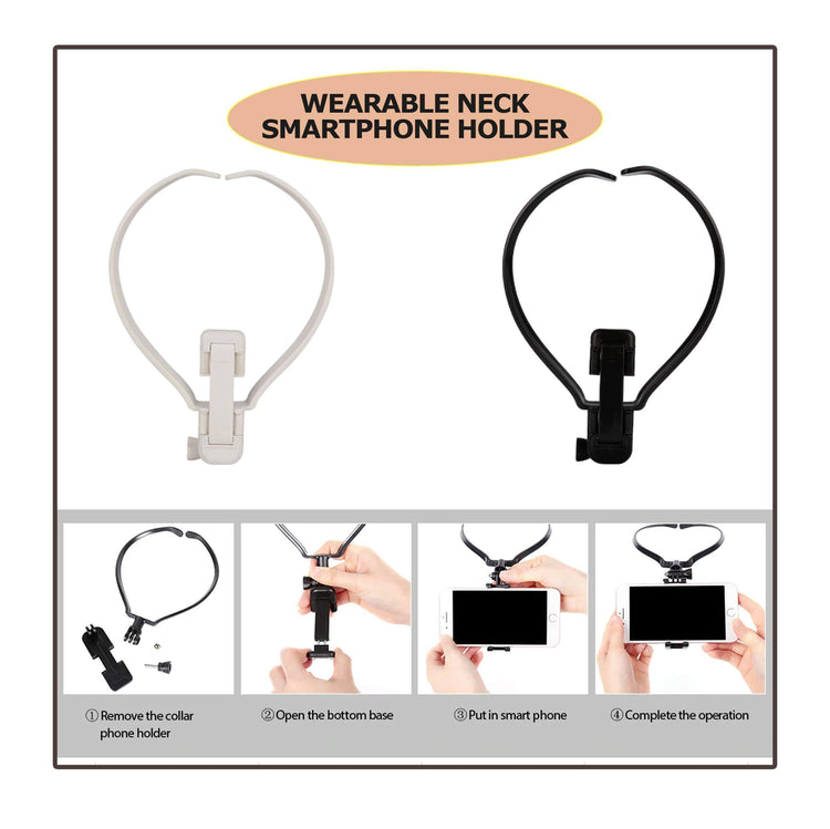 Wearable Neck Smartphone Holder