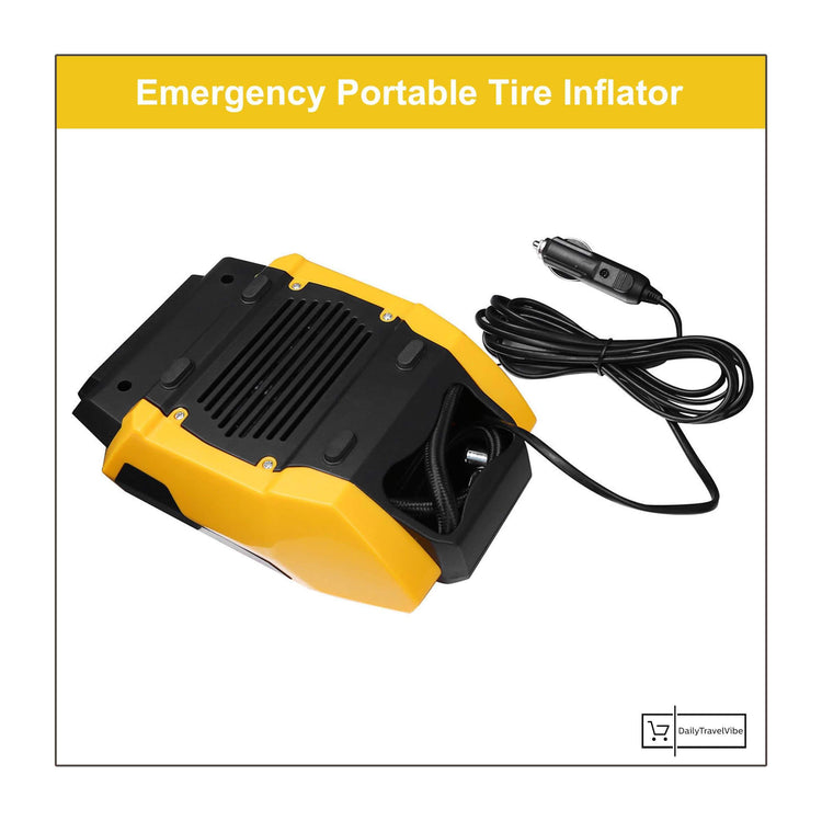 Emergency Portable Tire Inflator