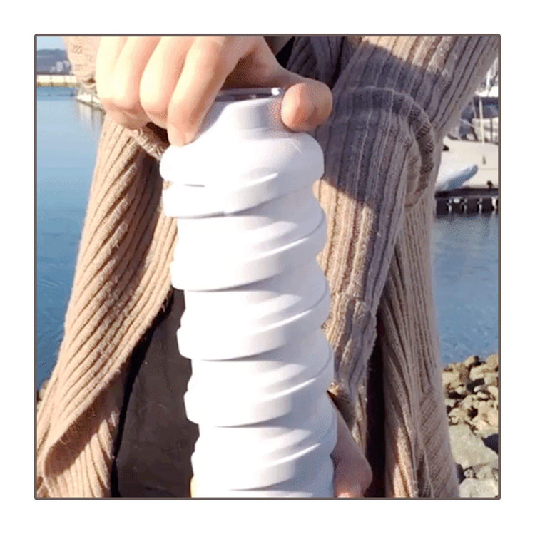 Space-Saving Collapsible Water Bottle