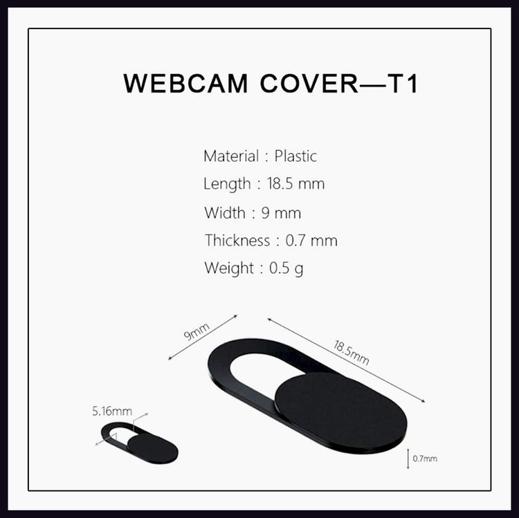 WebCam Cover Shutter (6 Packs/Set)