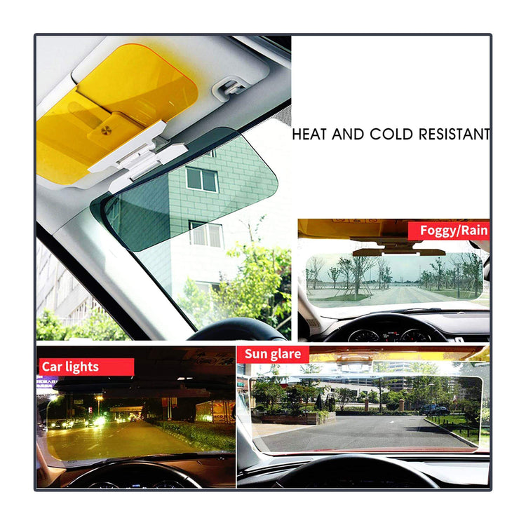 Universal Day and Night Anti-Glare Visor (2 in 1)