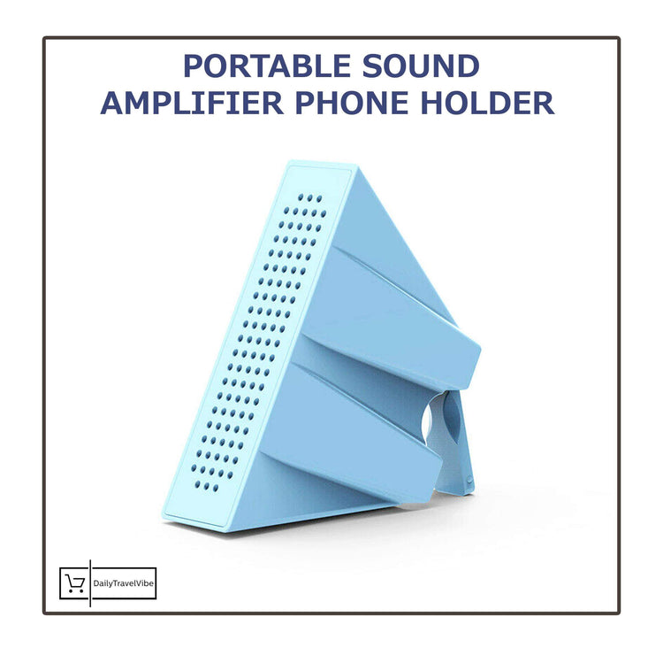 Portable Sound Amplifier Phone Holder