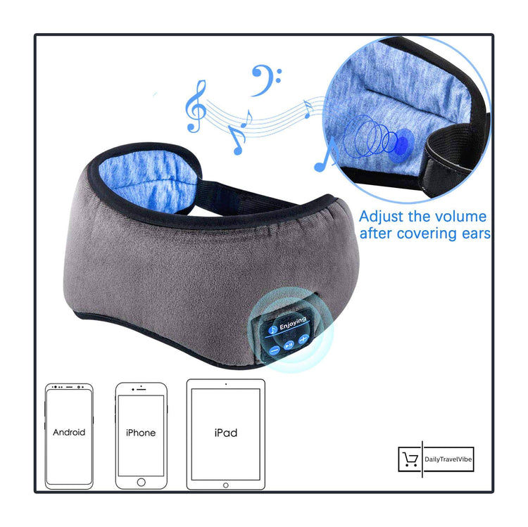 Bluetooth Sleeping Eye Mask Headset