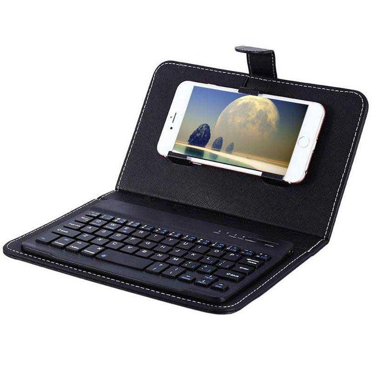 Leather Wireless Keyboard Phone Case