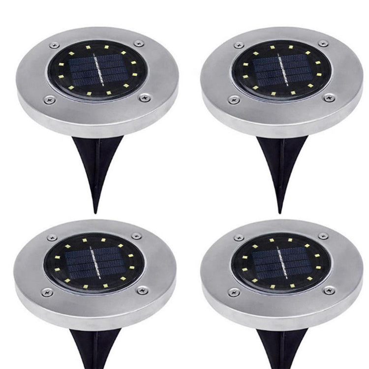 Solar Powered LED Ground Lamp