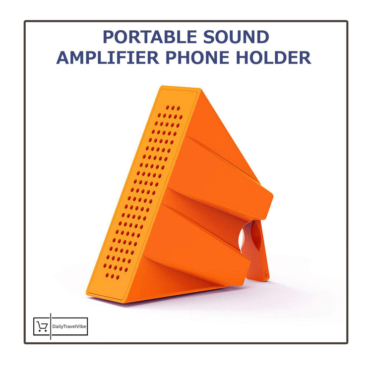 Portable Sound Amplifier Phone Holder