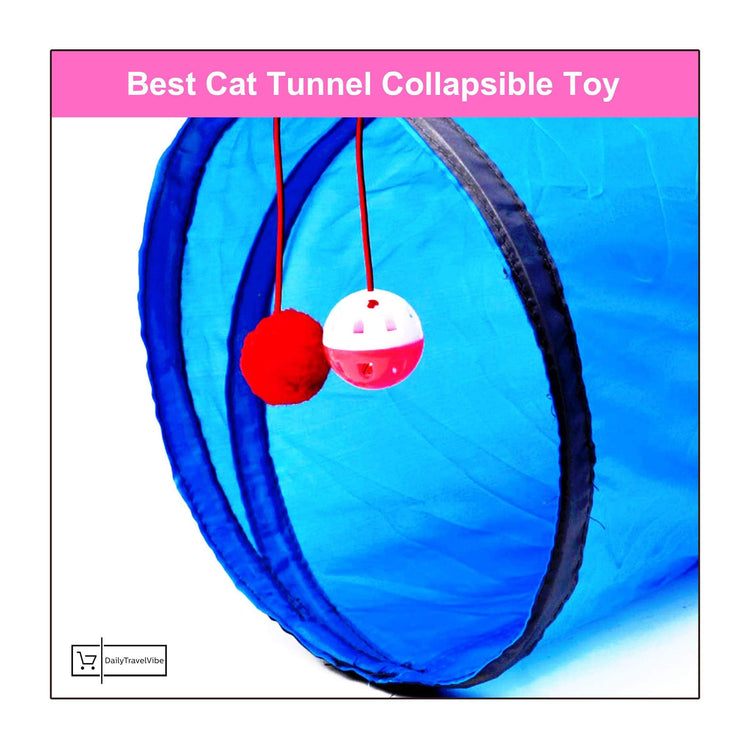 Best Cat Tunnel Collapsible Toy