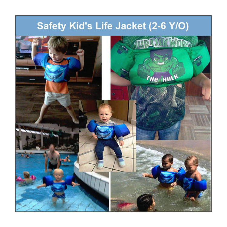 Safety Kid's Life Jacket (2-6 Y/O)