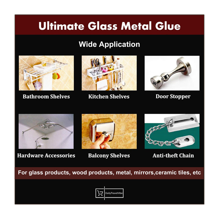 Ultimate Glass Metal Glue