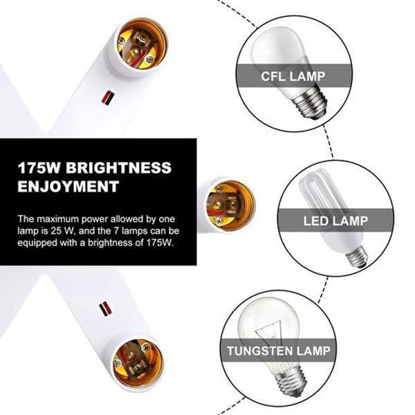 LED Light Bulbs Socket Adapter