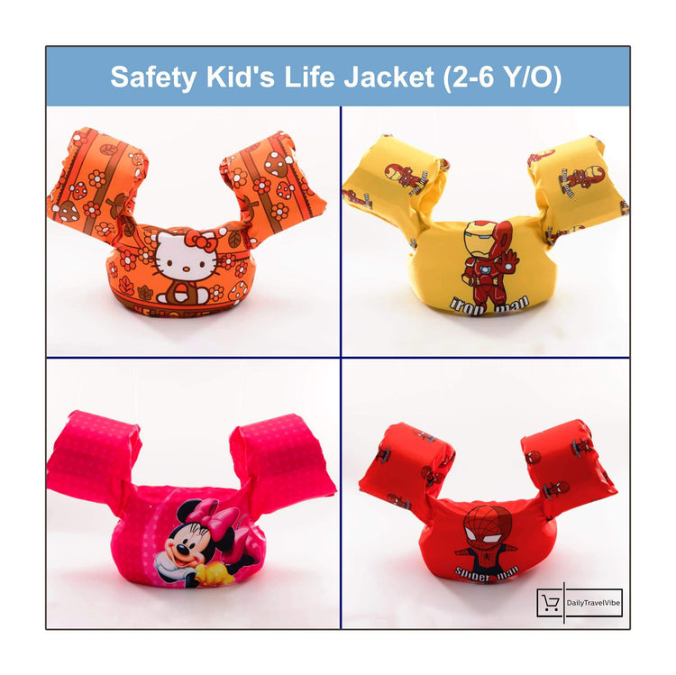 Safety Kid's Life Jacket (2-6 Y/O)