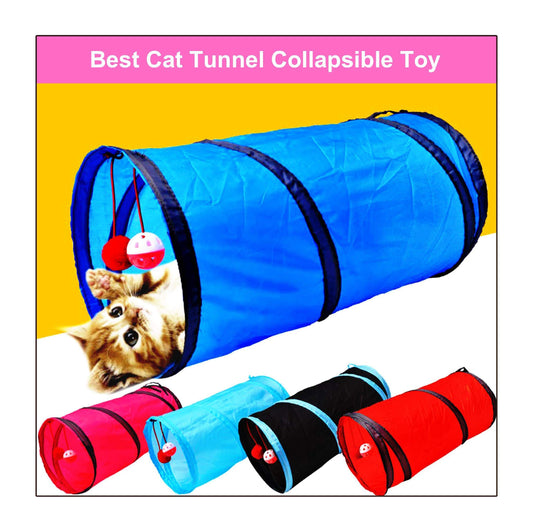 Best Cat Tunnel Collapsible Toy