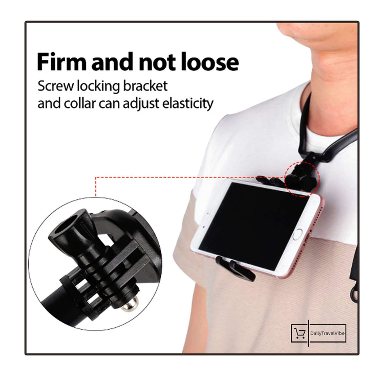 Wearable Neck Smartphone Holder