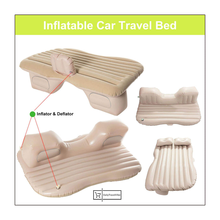 Inflatable Car Travel Bed